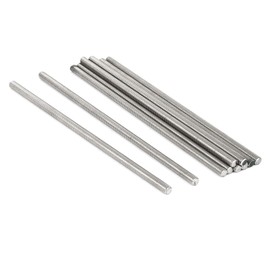 TA-VIGOR 10Pcs M6 x 100mm Fully Threaded Rod, 304 Stainless Steel Studding Rod Bar, Right Hand Threads Rods for Anchor Bolts, Clamps, Hangers and U-Bolts