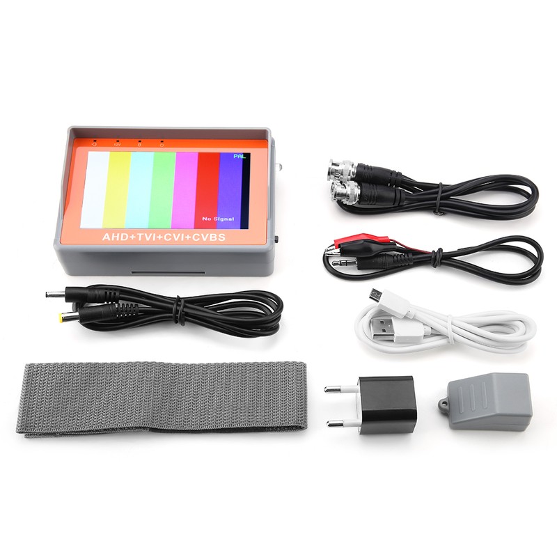 1080P / 5MP AHD CCTV Tester 4-in-1 for AHD TVI
