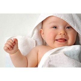 New Born Baby-Soft Hooded Towel - 100% Cotton