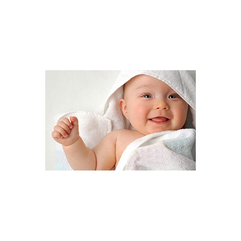 New Born Baby-Soft Hooded Towel - 100% Cotton