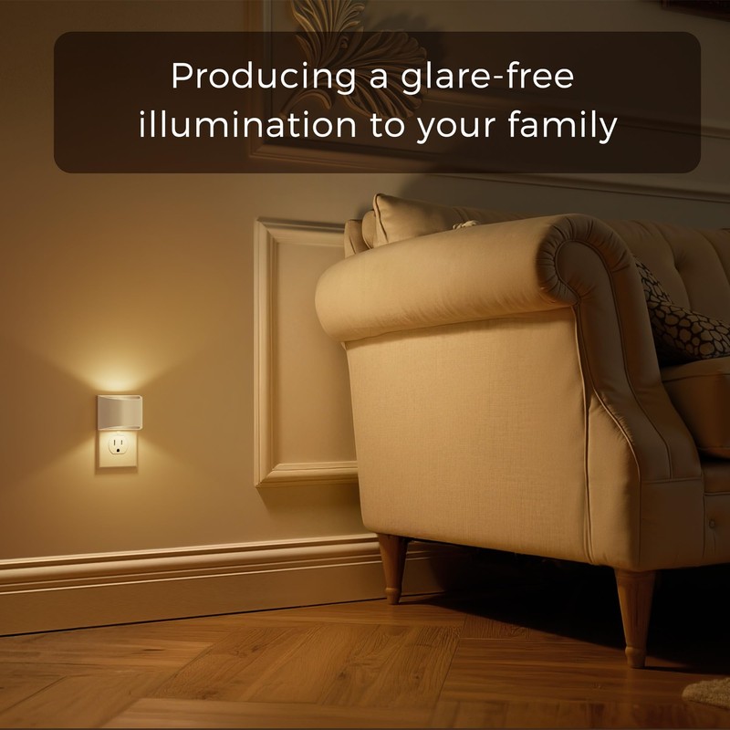 L LOHAS LED Night Lights Plug into Wall with 3CCT