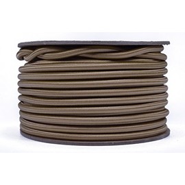 Bored Paracord Gold 3/16" Shock Cord Marine Grade Shock/Bungee/Stretch Cord 3/16 inch x 100 feet Several Colors - Made in USA