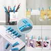 60PCS Baby Shower Clothespin Games Boy Plastic Mini Clothes Pins