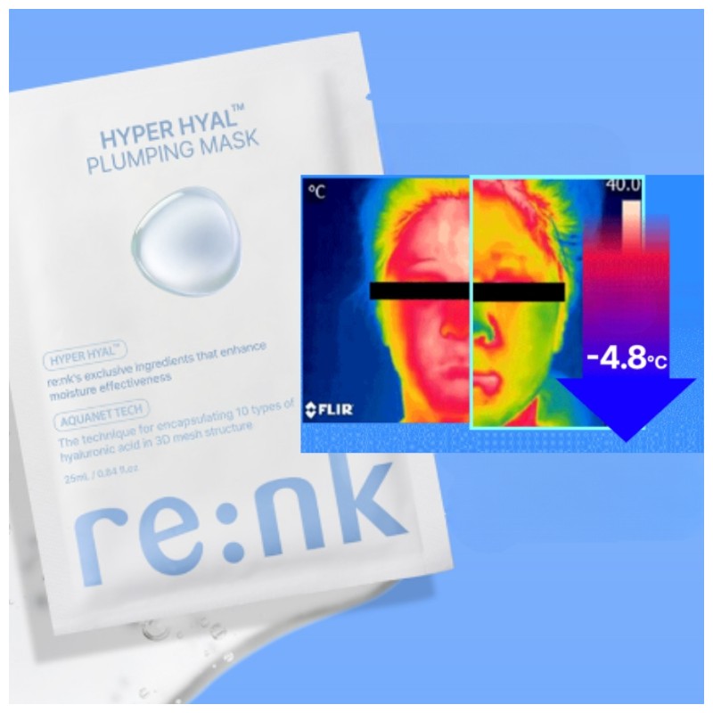 RE:NK Hyper Hyal Plumping Mask Pack 25 ml × 10 ea