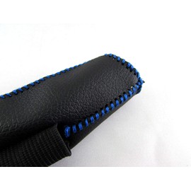 BRIGHTZ INT-ETC-196 Jimny Sierra JB74W Side Brake Handle Cover, Blue Stitching, Parking Brake, Handbrake Grip, JB JB74, B74, 74, Jimny Sierra 32830