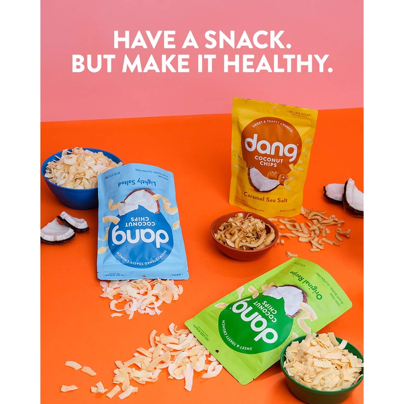 Coconut Chips Lightly Salted and Unsweetened, 3.2 oz., (12 count)