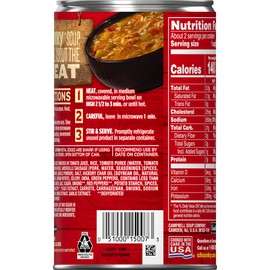 Campbell's Chunky Soup, Grilled Chicken & Sausage Gumbo, 18.8 oz