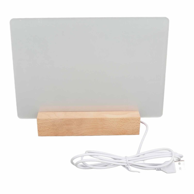 Dry Erase Board 220x150mm Acrylic White Planning Board Reusable with