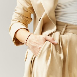 FANCIME Women's Tennis Bracelet, Width 0.2 inch (4 mm), 12 Months, Birthstone Tennis Bracelet, 14K Gold Plated, 925 Sterling Silver, Power Stone, Unisex, Brand, Reward, Birthstone, Anniversary, Gift,