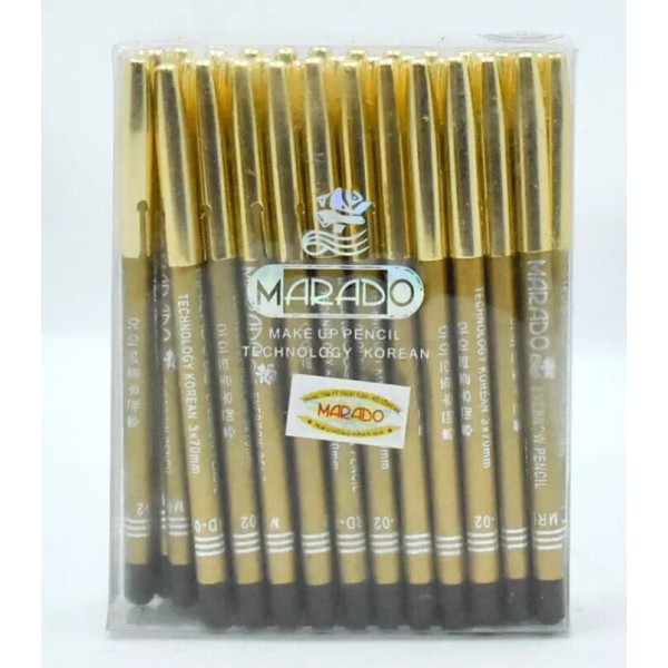 Marado Make Up Pencil No.2 Korean brown Color 36 pieces
