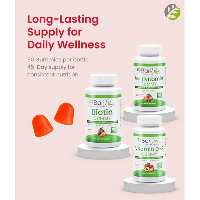 Barislim Multivitaminas Gummies Post Cirugía Bariátrica 90