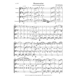 Waltz of the Flowers )from "The Nutcracker") Harp Quartet (Lever or Pedal)