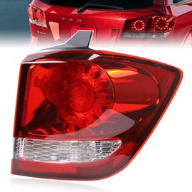 Lochnchn Outer Tail Lights Compatible with Dodge Journey 2011-2020 Rear Taillights Assembly Led Brake Light Tail Lamp Right Passenger Side