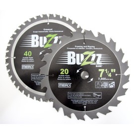 Mibro 431840 Carbide Tipped Circular Saw Blade Set