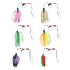 SG Store 6pcs Fishing Spinner Baits Lures Buzz Prop Spinner