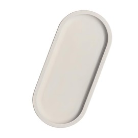 Diatomaceous Earth Sink Caddy, Water Absorbing Dish Soap Holder Reversible Sink Tray for Kitchen, Living Room, Bathroom, Sink