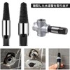 Yowodana Screw Extractor Pipe Tap, Pipe Tap, Set of 4,