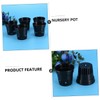 Mipcase 15pcs Hydroponic Planting Baskets Uv Resistant Pots for Aquatic