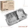 A-Premium Engine Oil Pan Sump with Drain Plug Compatible with