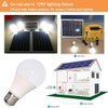 12V LED Light Bulb 7W 630Lm AC/DC10-30Volt Low Voltage E26