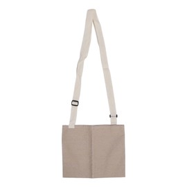 Urine Drainage Bag Holder 2 Pocket Catheter Bag Covers Soft Nylon Catheter Urostomy Bag Holder with Adjustable Strap for Travel