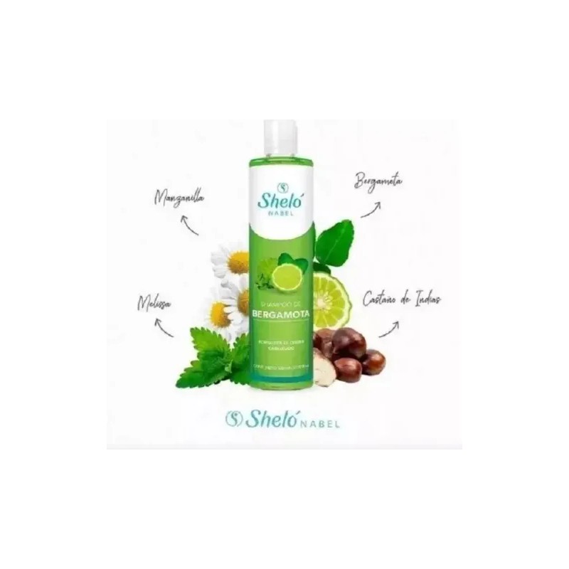 Shampoo De Bergamota Tonico Gomita Bio Colagno Cabello Shelo