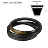 sourcing map B-62 V-Belt 62 Inch Pitch Length, B-Section Rubber