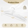 HOUSE DAY Satin Padded Hangers 10 Pack 17 Inch No