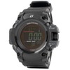 Arius ADWW18107RCSOL-01 Men's Digital Wristwatch, Solar, Inverted LCD, Black