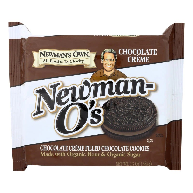 UD_Newman's Own Organics Creme Filled Cookies - Chocolate - Case