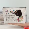 Inspirational Gifts for Women Girls, Positive Affirmation Makeup Bag, Encouragement