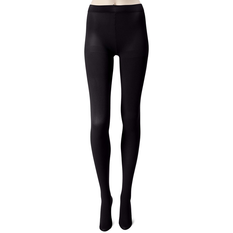 Atsugi Tights FP98812P, 80 Denier, Black, 2-Pair set -