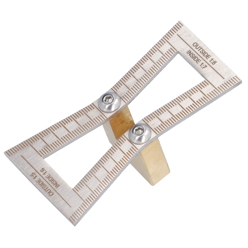 Dovetail Marker Woodworking Dovetail Scribing Gauge Measuring Tool with 1:5/1:6/1:7/1:8