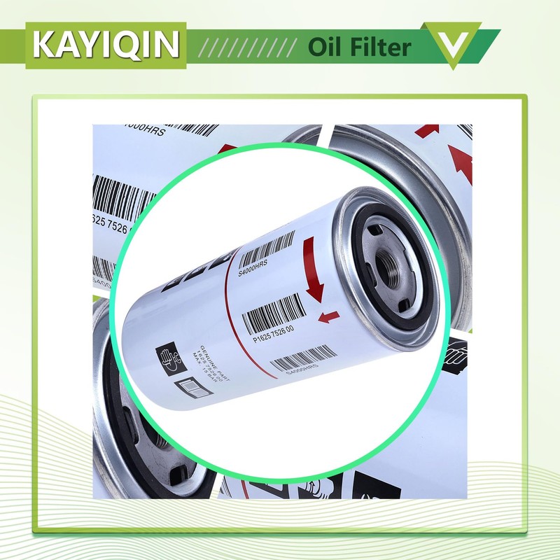 1625752600 KAYIQIN Oil Filter for Air Compressor Replacement, Compatible with