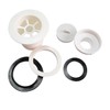 Qrity 1 x Siphon for the Kitchen Sink, Flexible Drain
