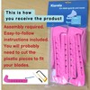 Kiarela Ice Skate Guards for Figure Skates and Towel Gift