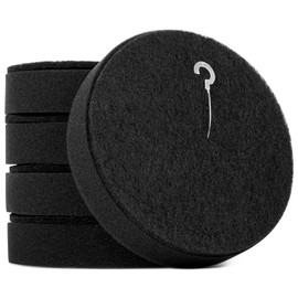 5 Pack 2252 Foam & Felt Filters Replacement for Bissell CleanView Vacuum Cleaner 3197A 3198A 2256 3534 3536 2258 2253 1979 2190, Compare to Part #1608225 & 1601972