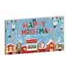 Second Ave Happy Christmas Xmas Wooden Hanging Decoration Festive Home