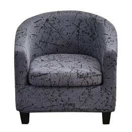 Armchair Cover for Tub Chair 2-Piece Armchair Cover Armchair Cover Armchair Cover with Cushion Cover for Tullsta Armchair Throw Cocktail Chair Slipcovers