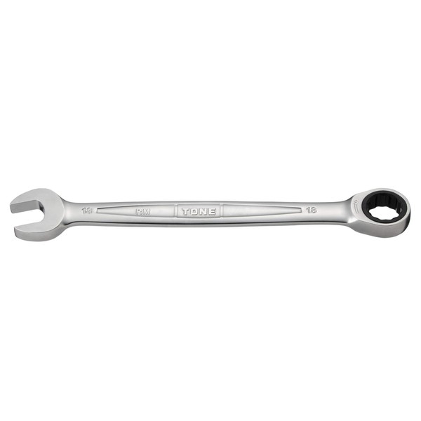 TONE Ratcheting Ring Metric Combination Wrench (RM-18)