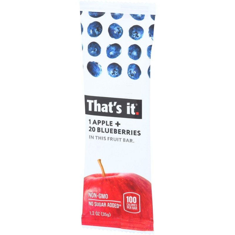 That's It Fruit Bar, Apple & Blueberry, 1.2 oz
