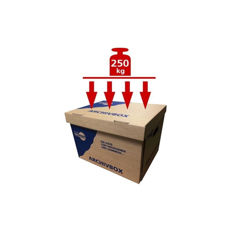 VEPATIM Archive Box Storage Box 400 x 320 x 290