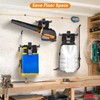 Heavy Duty Wall Mounted Backpack Blower Rack & Sprayer Hanger