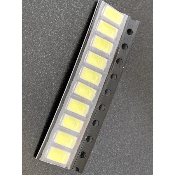 smw 10Pcs SMD 5630 / 5730 Big-chip 0.5W High-Power Bright