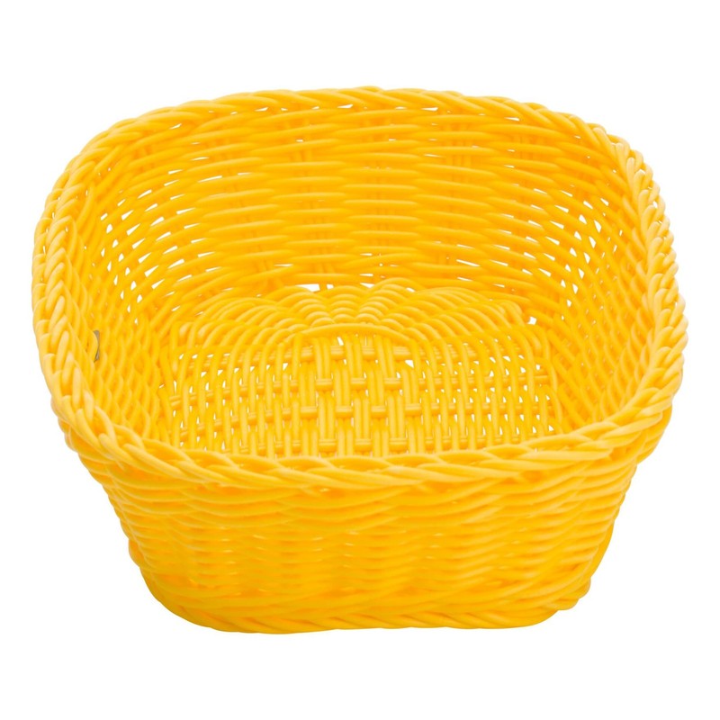 Saleen Multi-Purpose Basket, Suitable for Gastronomy, Rectangular, Plastic Fibre, Dark