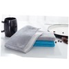 FOMIYES Bamboo Fiber Kitchen Dish Towels 5pcs Set Absorbent Dishcloths
