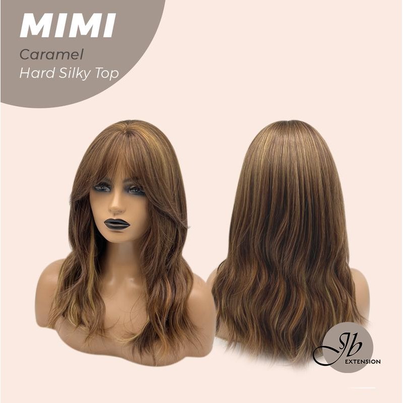 JBEXTENSION 16 Inches Scalpiana 3.5X4 Hard Silky Top Natural Scalp