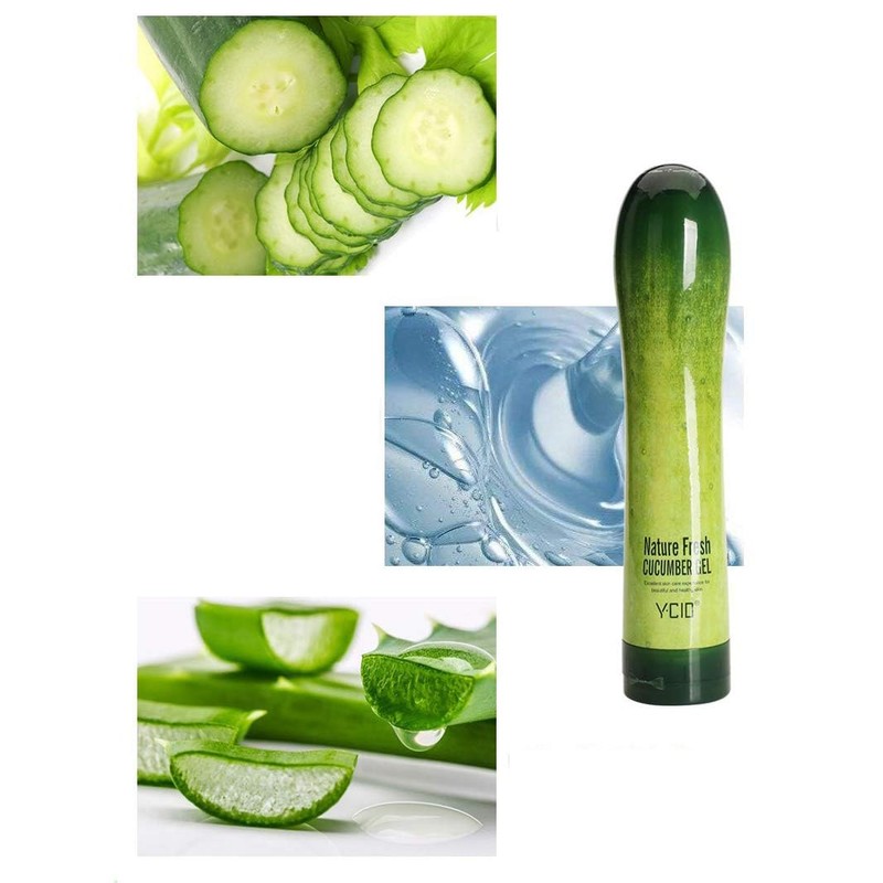 New Package Updated ! 1PC Natural Fresh Cucumber Gel -