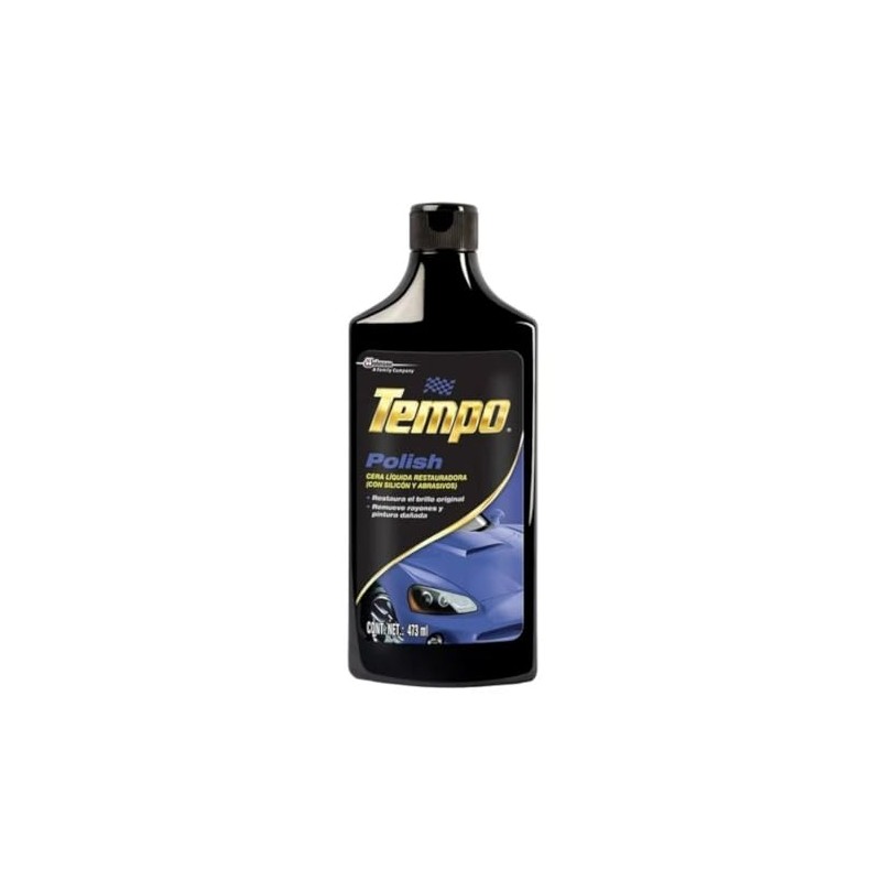 Cera Líquida restauradora Polish Tempo 473ml remueve rayones