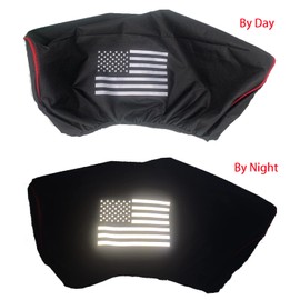 2pcs Winch Cover, Heavy Duty Waterproof Dust-Proof Winch Protection Cover, Ideal for Electric Winches 8500-17500 lbs for Jeep, ATV, Boat,Trailer,Sailboat etc,Indoor/Outdoor electric Winch Accessories.